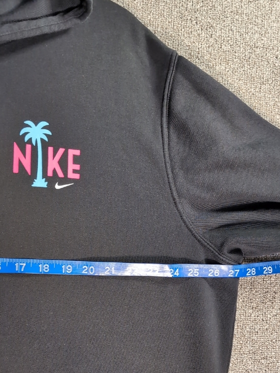 Nike NSW Club Fleece South Beach Pullover Hoodie Size XXL in Black - Picture 11 of 12